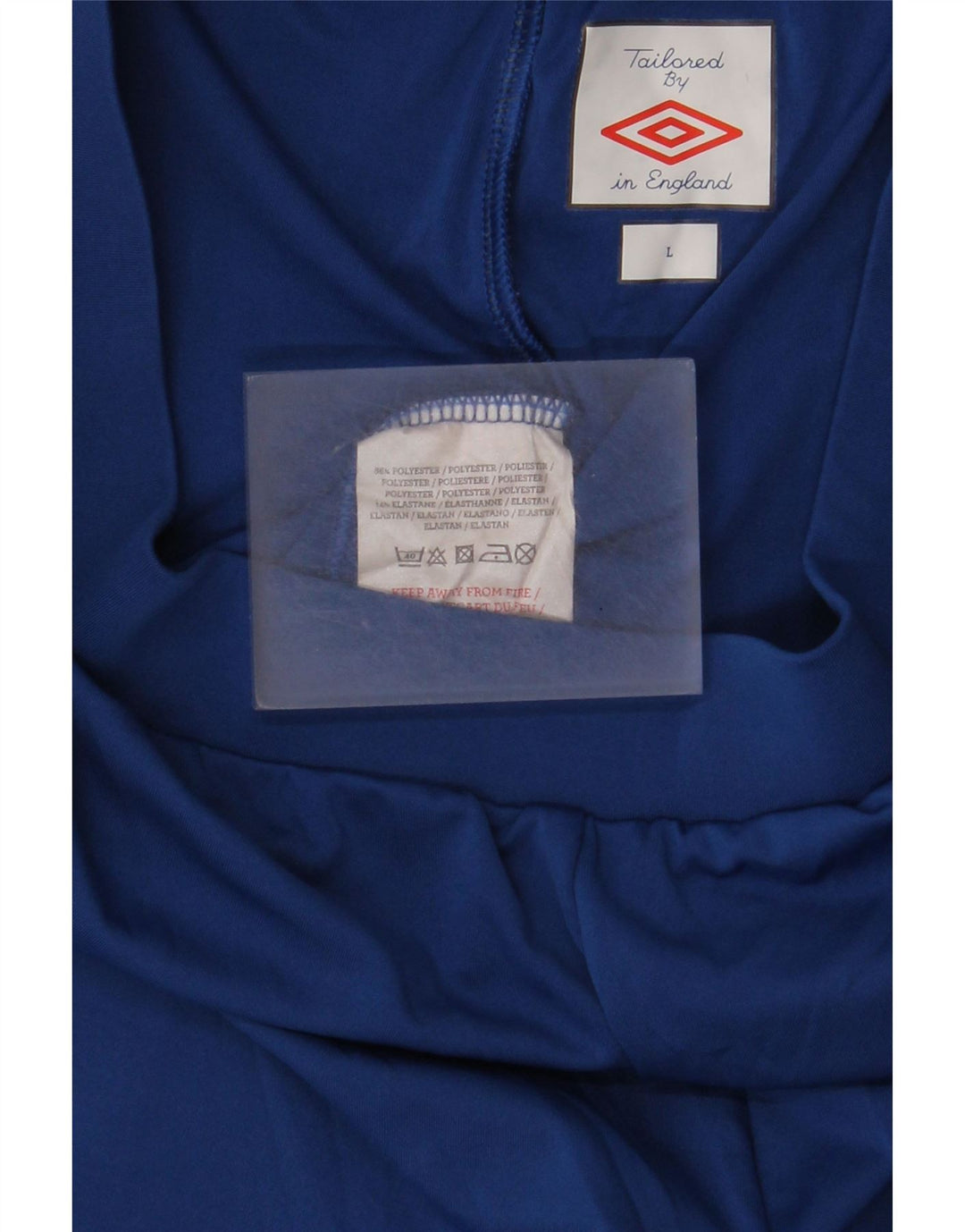 Pantaloni scurți sport Umbro pentru bărbați, mari, albastru, poliester