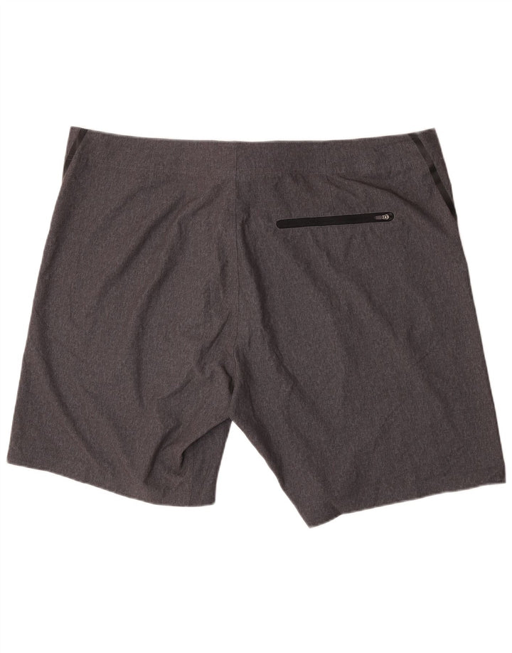 Pantaloni scurți de înot grafic pentru bărbați C&A 2XL poliester gri