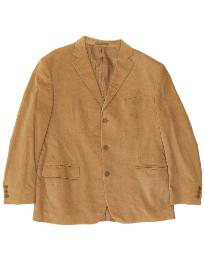 Jachetă blazer pentru bărbați Pierre Cardin cu 3 nasturi UK 40 mare bej