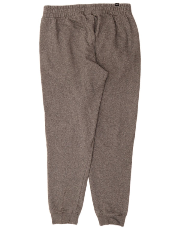 Pantaloni de trening cu grafică Puma pentru bărbați Pantaloni de jogging, mari, gri, sport, blocuri de culoare