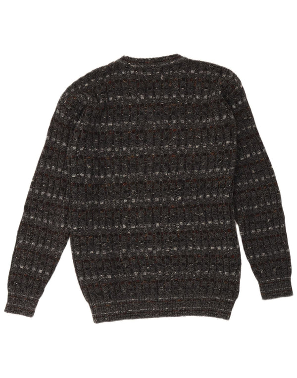 Pulover cu decolteu în V West Port pentru femei UK 18 XL, cu dungi gri