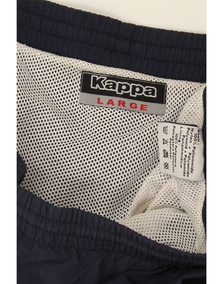 Pantaloni scurți sport Kappa pentru bărbați, nailon mari bleumarin
