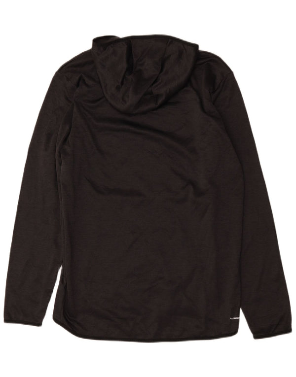 Pulover adidas Climawarm Graphic pentru bărbați, poliester mediu negru