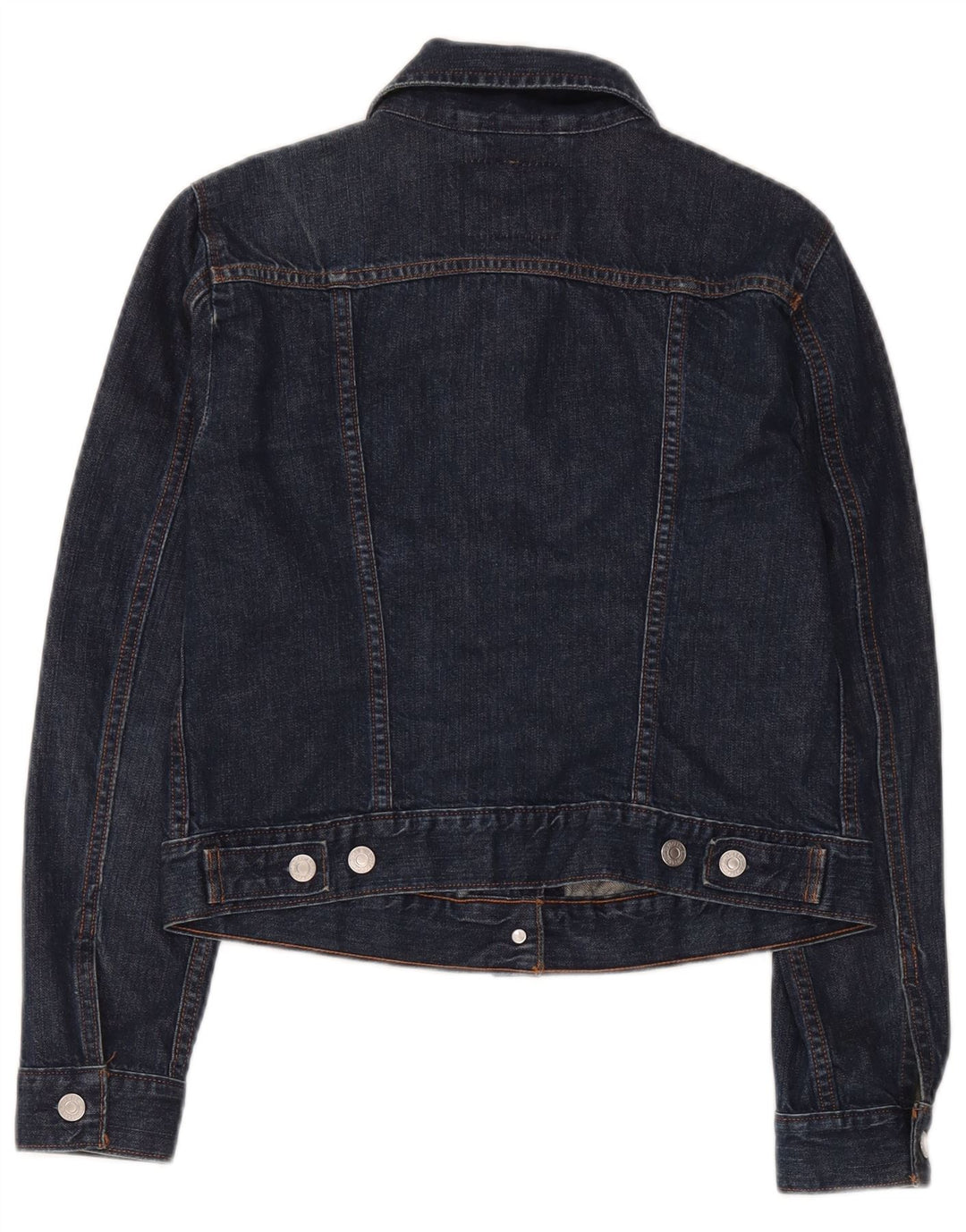 Jachetă Levi's Crop Denim pentru femei UK 12 Medium Bleumarin Bumbac