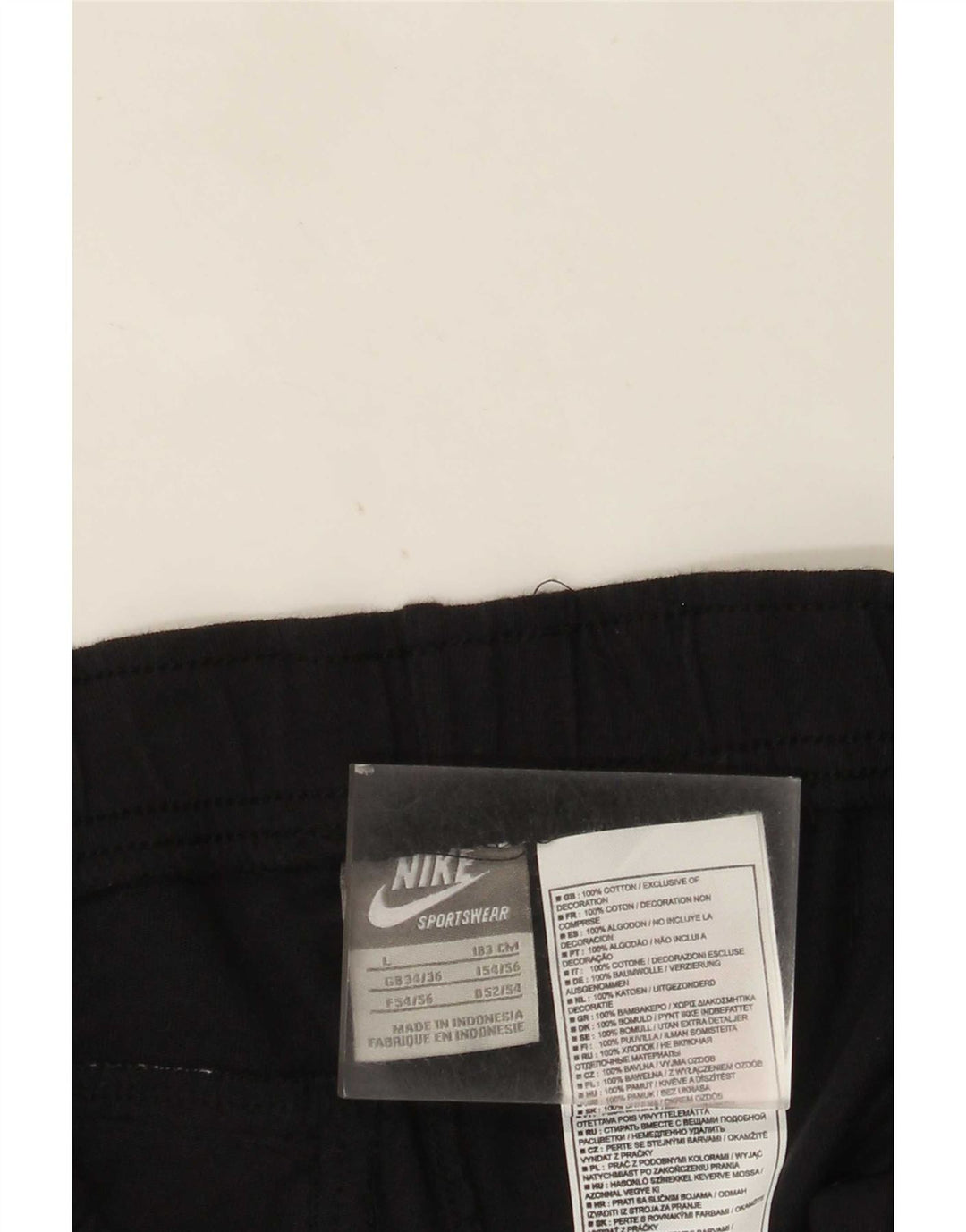 Pantaloni scurți sport Nike pentru bărbați, mari, negru, bumbac