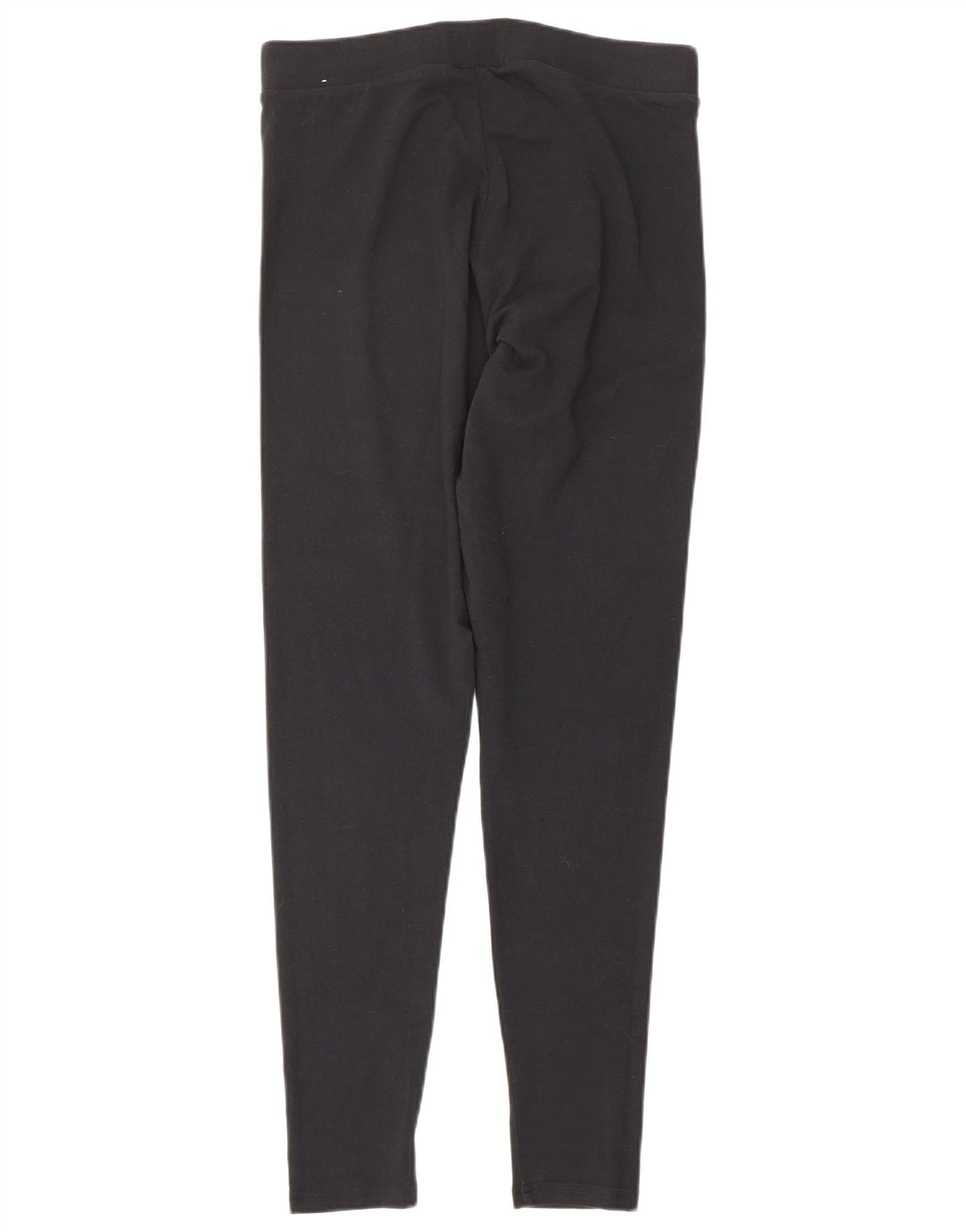 ADIDAS Womens Leggings UK 14 Medium Black Cotton