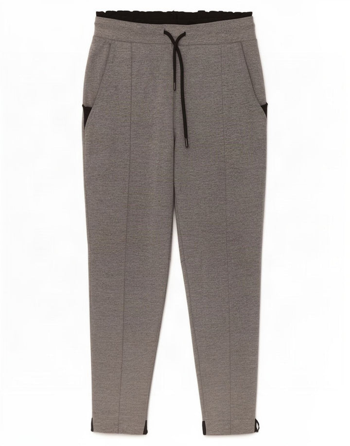 Pantaloni de trening Zara pentru bărbați, gri mediu, blocuri de culoare