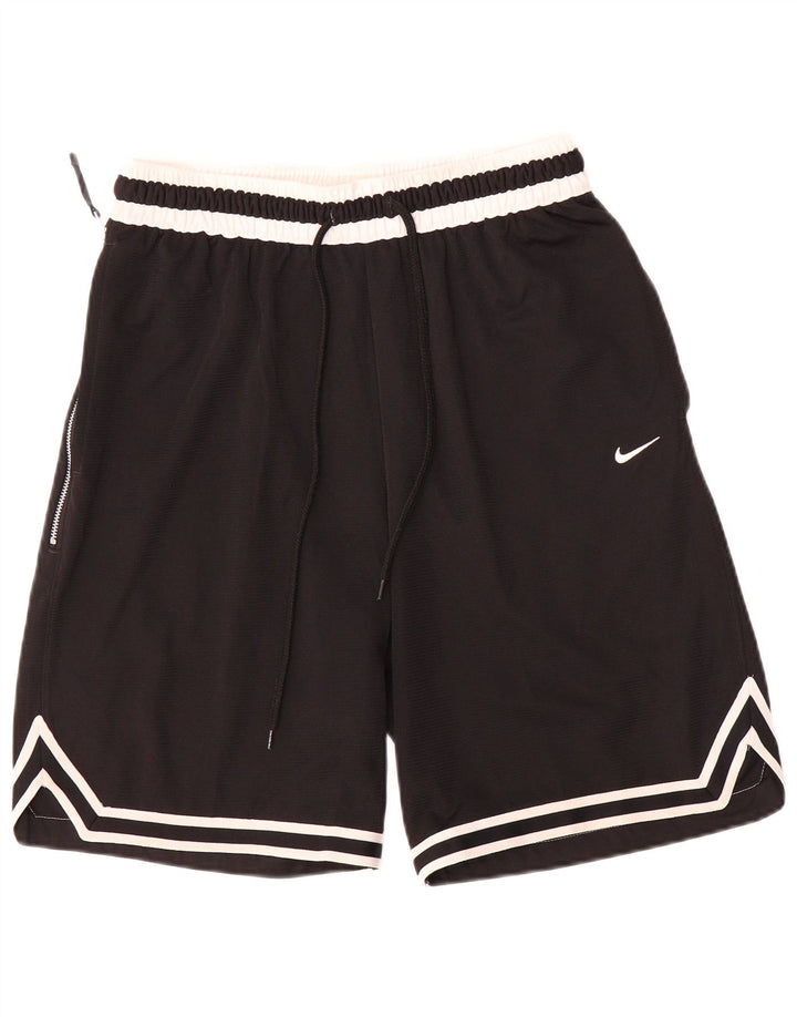 Pantaloni scurți sport Nike Dri Fit pentru bărbați, negru mediu, poliester color