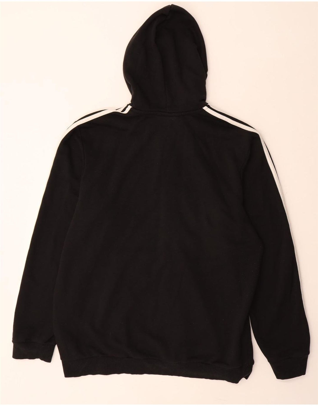 Pulover ADIDAS pentru bărbați, cu fermoar, bumbac XL, negru