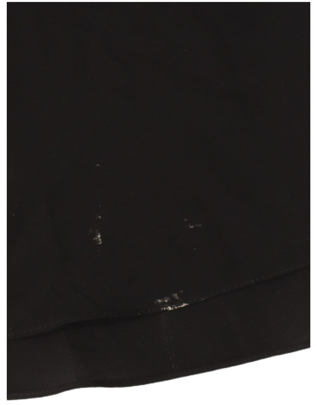 Rochie ZARA pentru femei cu volane în față, în formă de A, UK 18 XL, poliester negru