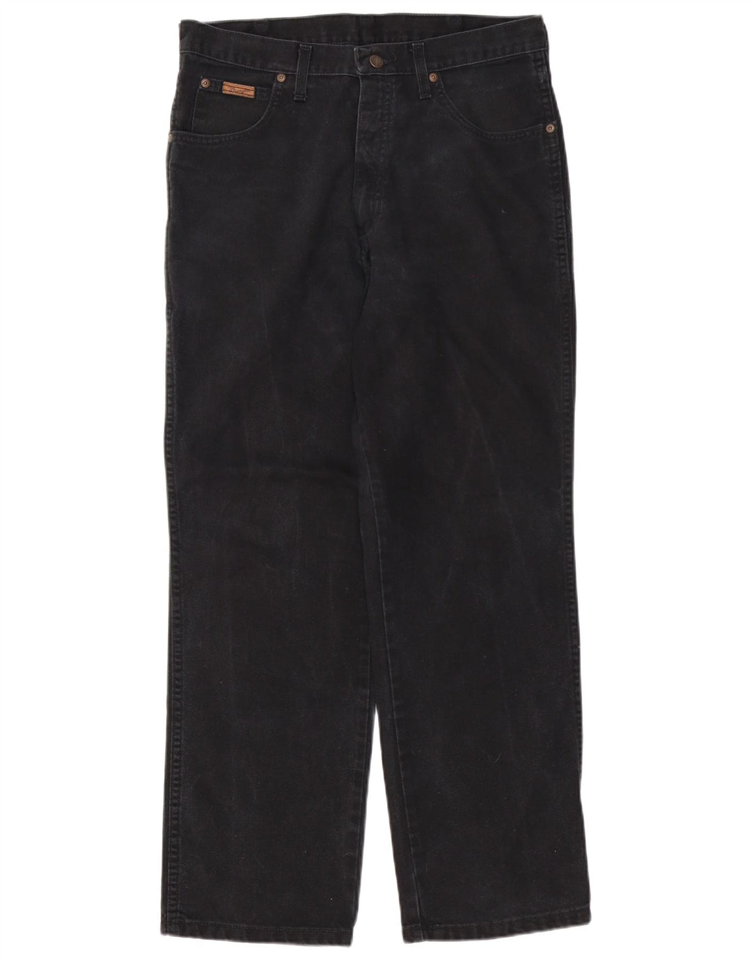 Blugi drepte pentru bărbați Wrangler Ohio W33 L30 bumbac negru
