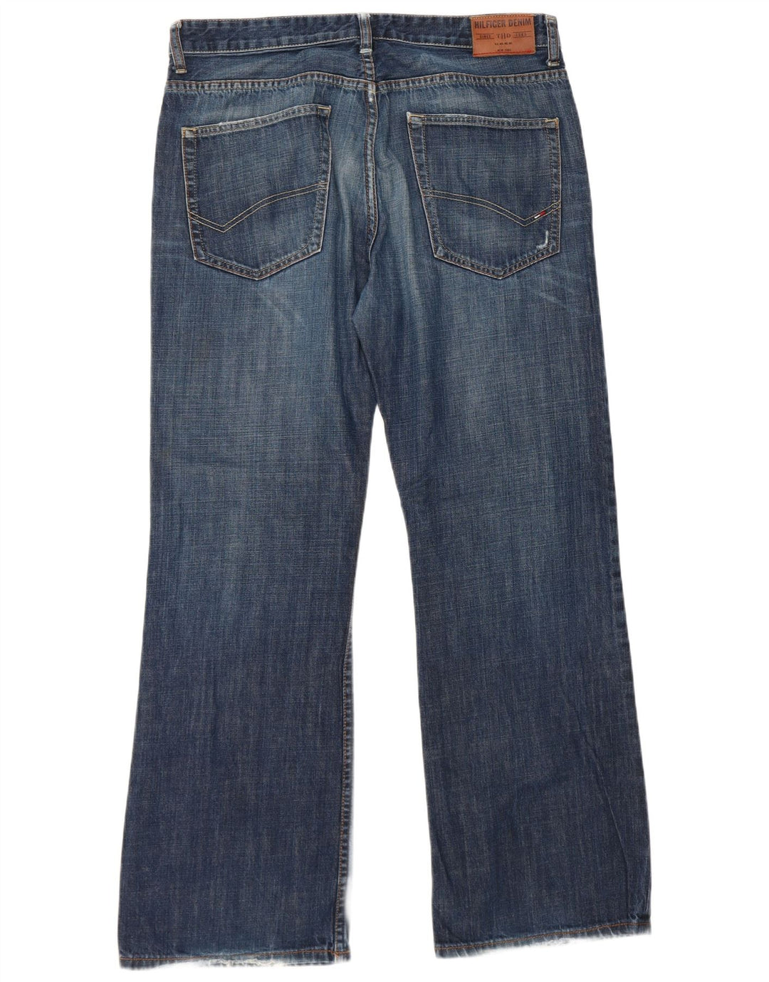 Blugi pentru bărbați Tommy Hilfiger Bootcut W36 L32 Bumbac bleumarin