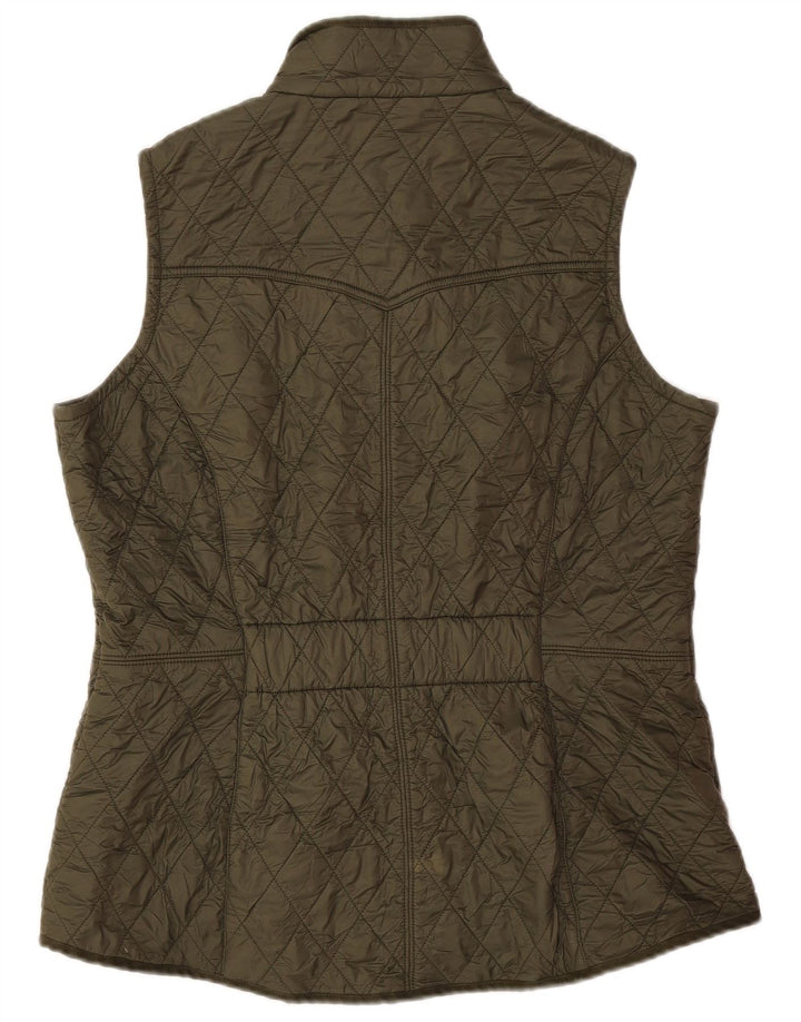 Gilet matlasat pentru femei Barbour UK 16 Large Khaki