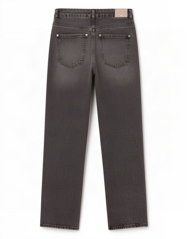 Blugi Zara femeie cu talie înaltă EU 36 XS W26 L32 bumbac gri