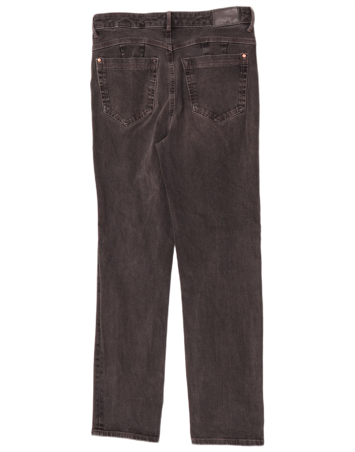 Blugi subțiri pentru femei Marks & Spencer UK 12 Medium W30 L28 Bumbac negru