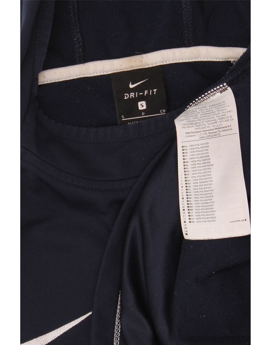 Pulover Nike Dri Fit pentru bărbați cu glugă, mic, albastru, poliester color