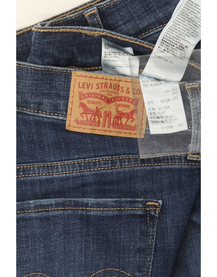 Blugi drepti pentru femei LEVI'S Classic Fit US 6 Medium W28 L27 Bumbac albastru