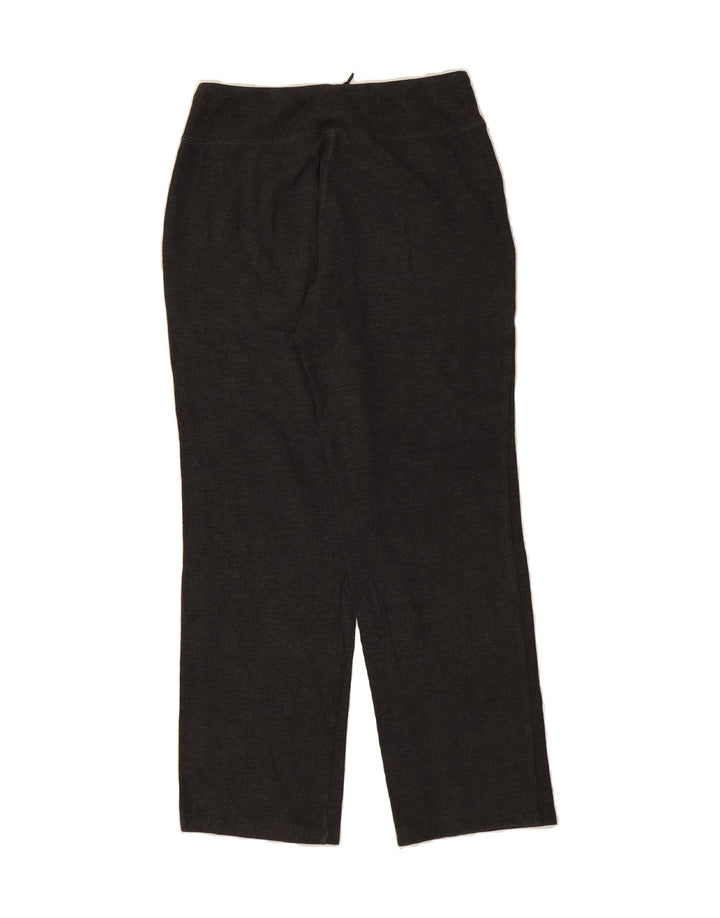 EDDIE BAUER Womens Tracksuit Trousers UK 10 Small  Grey Cotton Vintage Eddie Bauer and Second-Hand Eddie Bauer from Messina Hembry 