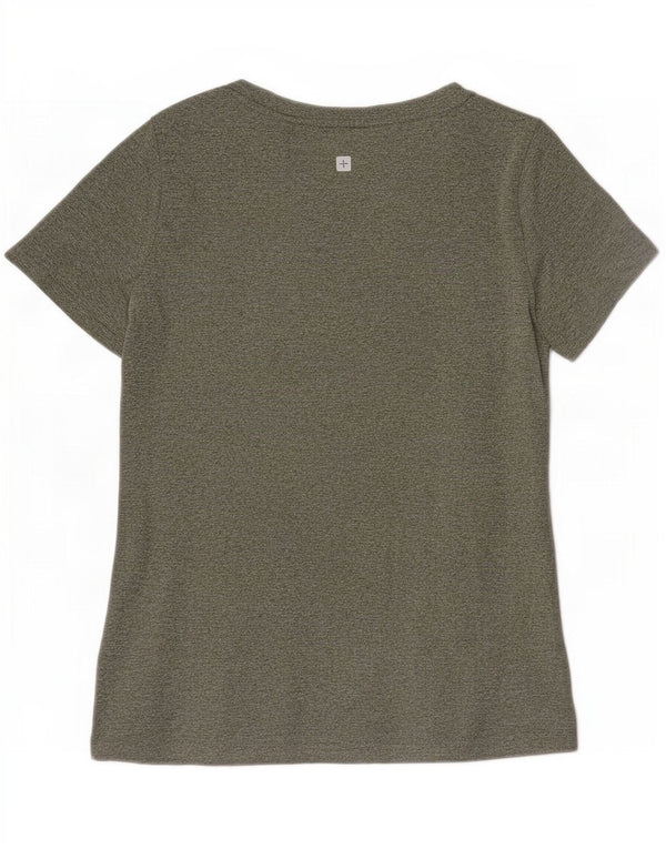 Tricou pentru femei Mountain Warehouse Top UK 10 Small Green Flecked Polyester