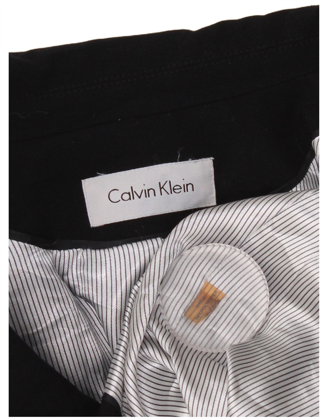 CALVIN KLEIN Jachetă Blazer pentru femei cu 2 nasturi UK 14 Medium Bleumarin