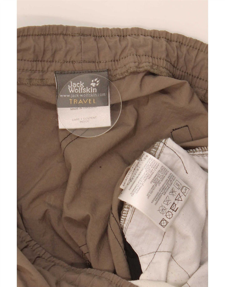 Pantaloni de drumeție pentru bărbați Jack Wolfskin Medium W32 L33 Brown Colorblock