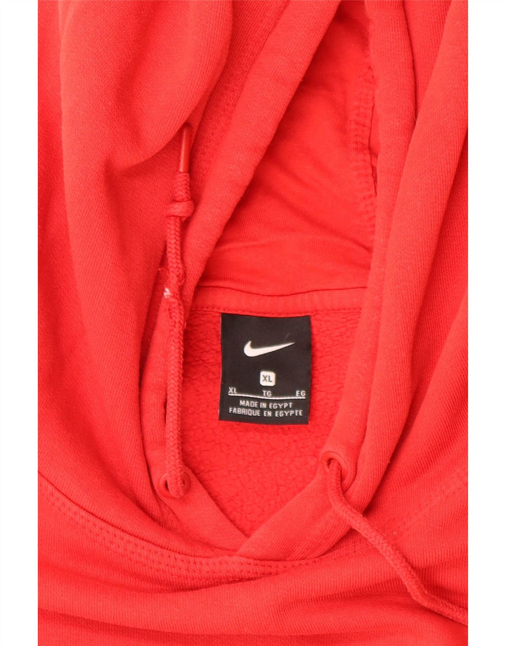 Pulover Nike pentru bărbați, bumbac roșu XL