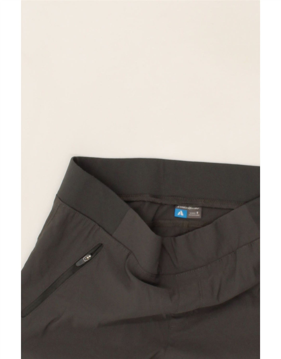 EDDIE BAUER Womens Joggers Capri Trousers US 8 Medium W30 L23 Grey Nylon Vintage Eddie Bauer and Second-Hand Eddie Bauer from Messina Hembry 