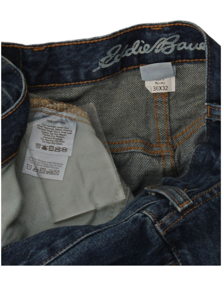 Eddie Bauer Blugi drepte pentru femei W36 L32 Bumbac albastru