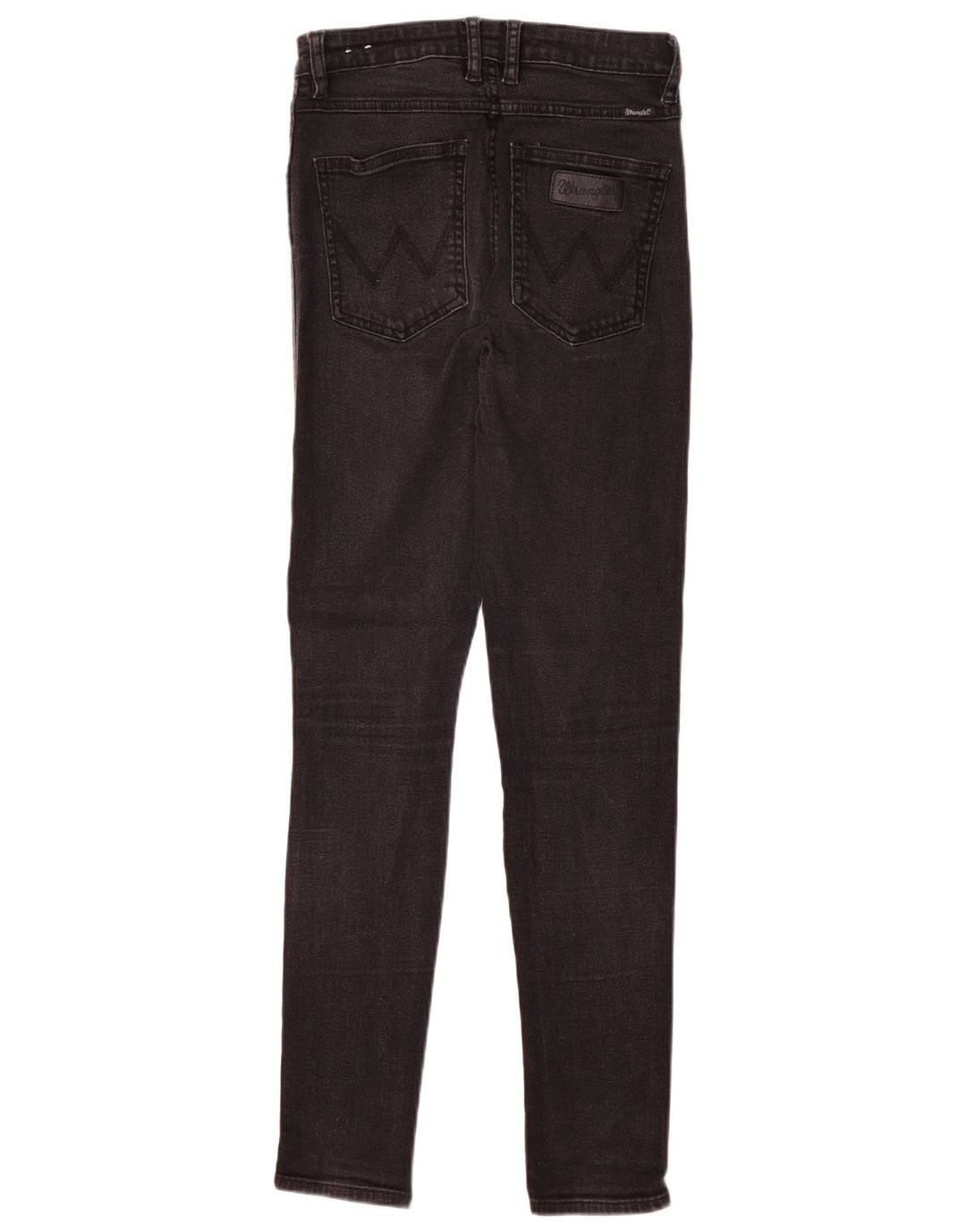Blugi skinny Wrangler pentru baieti cu talie inalta 9-10 ani W28 L28 bumbac negru