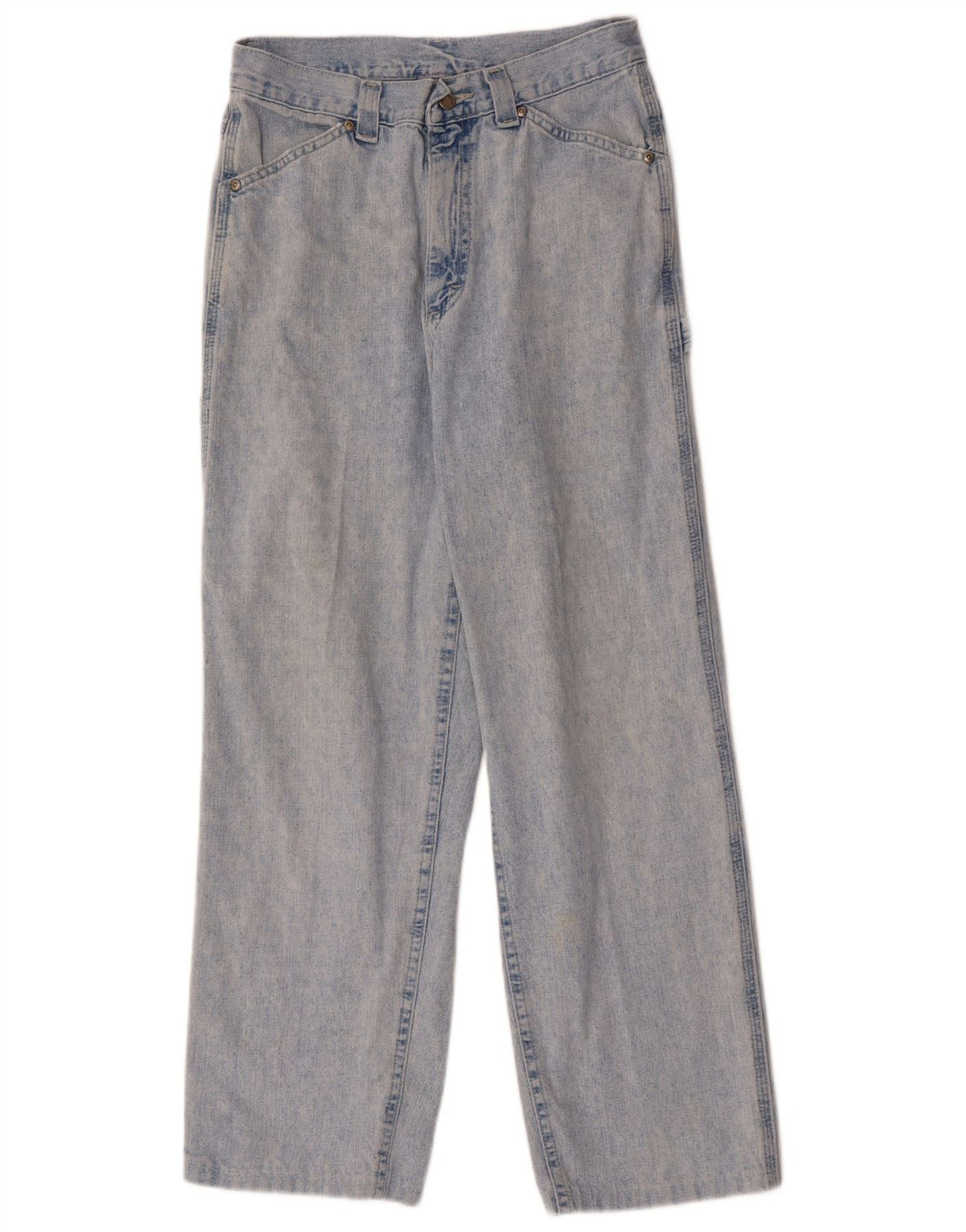 Blugi LEE pentru femei Cargo Loose W28 L28 Blue Bumbac