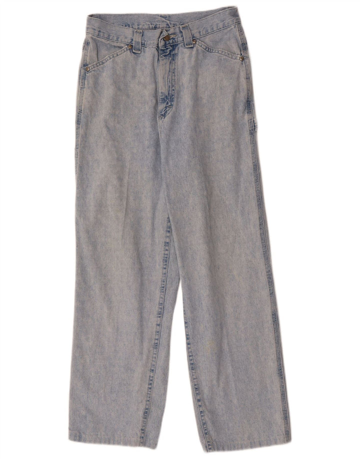 Blugi LEE pentru femei Cargo Loose W28 L28 Blue Bumbac