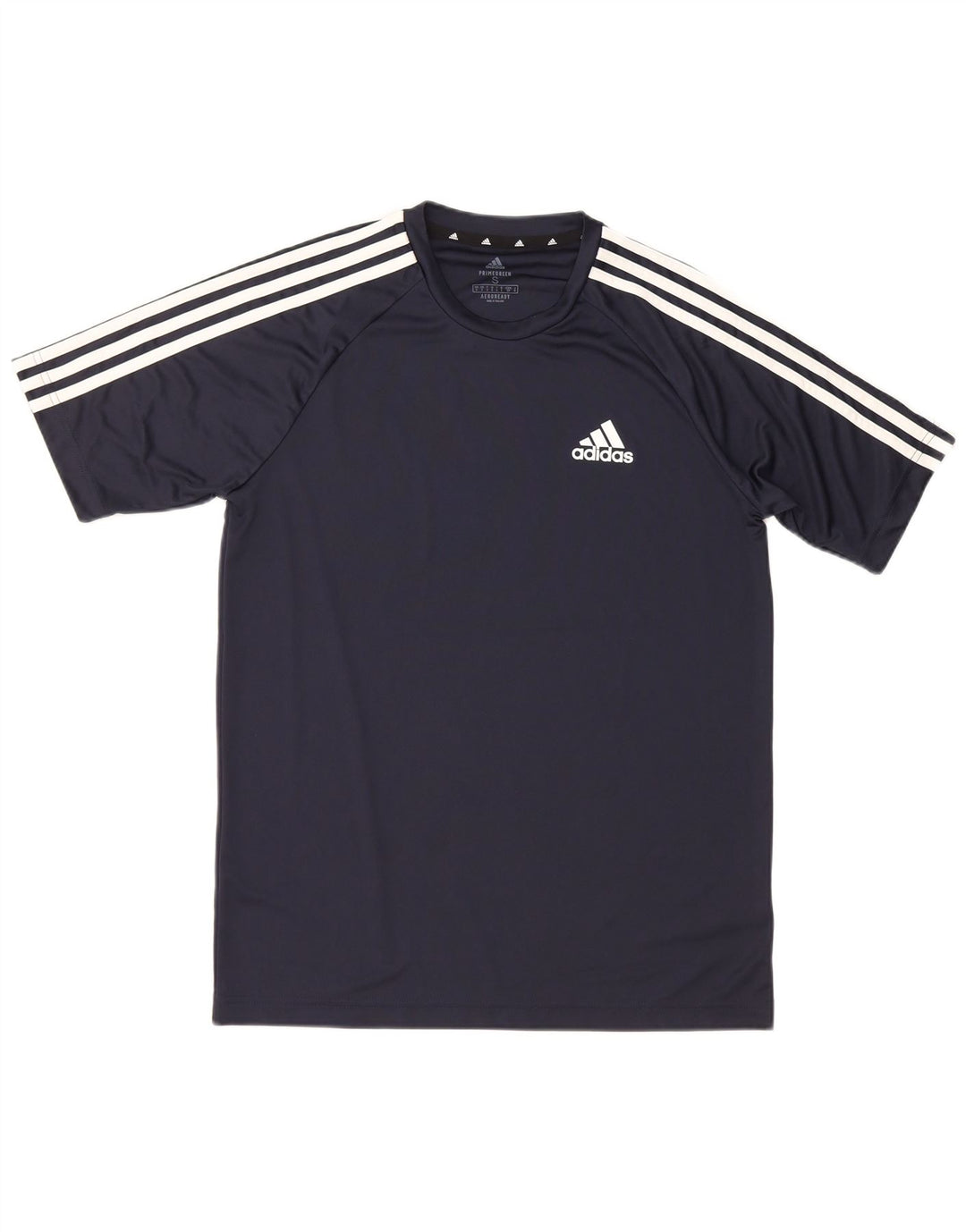 Tricou pentru bărbați Adidas Top mic, poliester bleumarin