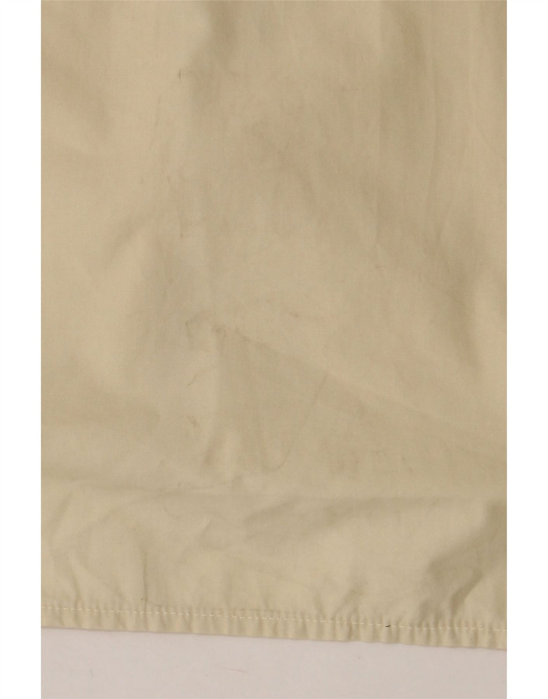 BELFE & BELFE Mens Short Sleeve Shirt Large Beige Cotton Vintage Belfe & Belfe and Second-Hand Belfe & Belfe from Messina Hembry 