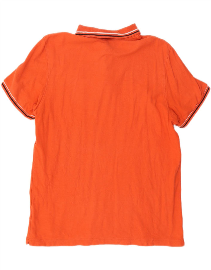 Tricou polo pentru bărbați Lotto XL portocaliu