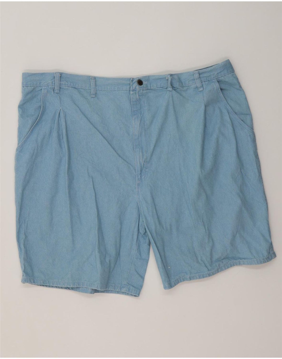 Pantaloni scurți chino WRANGLER pentru bărbați W46 3XL, bumbac albastru