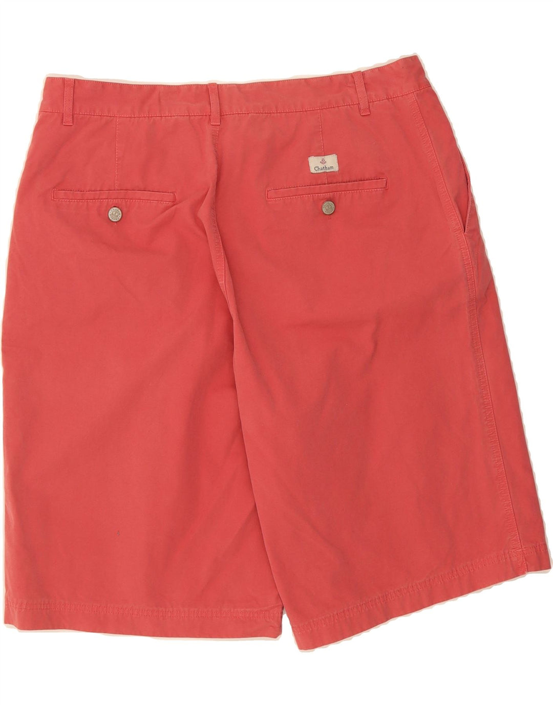 VINTAGE Mens Chino Shorts W38 XL Red Cotton Vintage Vintage and Second-Hand Vintage from Messina Hembry 