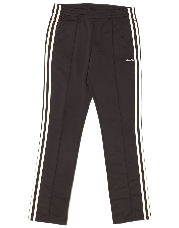 Pantaloni de trening ADIDAS pentru bărbați, poliester mediu negru