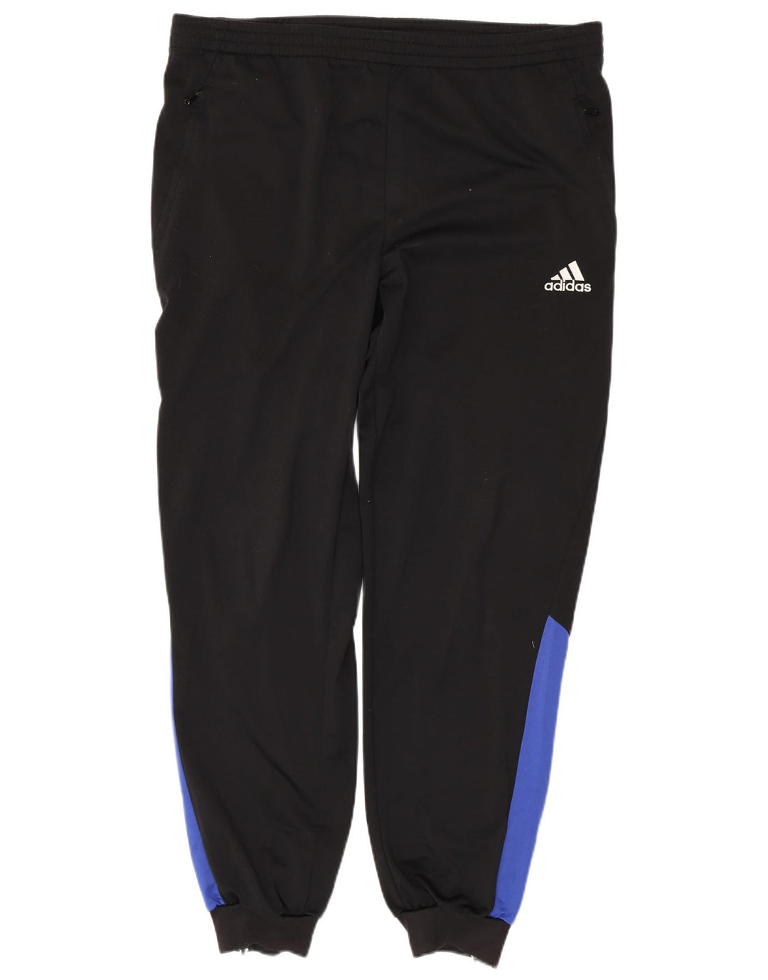 Pantaloni de trening Adidas pentru bărbați Joggeri UK 44/46 Poliester negru mare