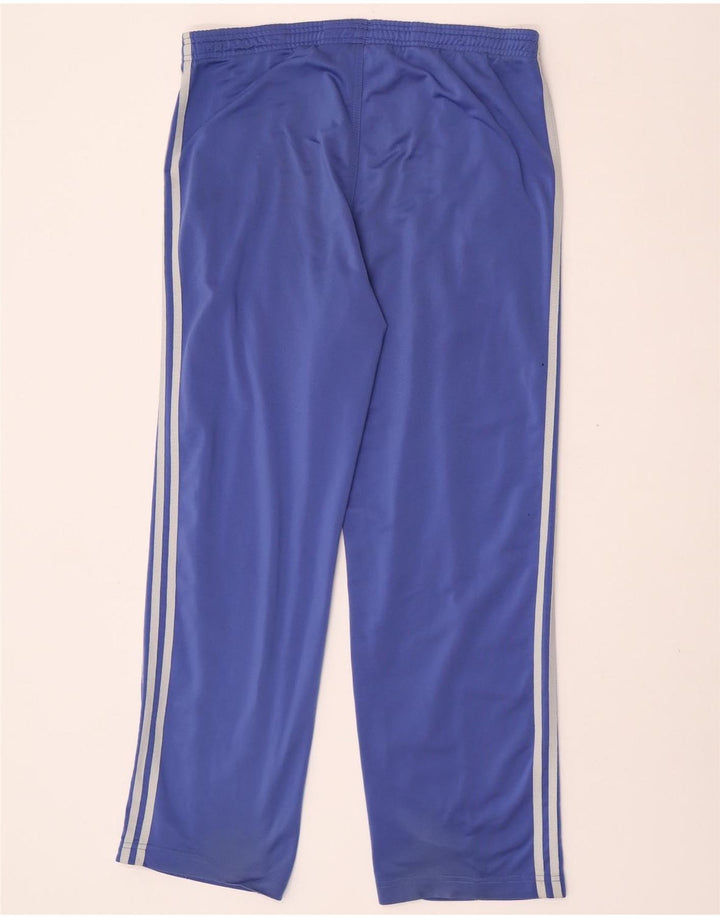 Pantaloni de trening Adidas pentru bărbați Marea Britanie 36/38 Poliester albastru mic