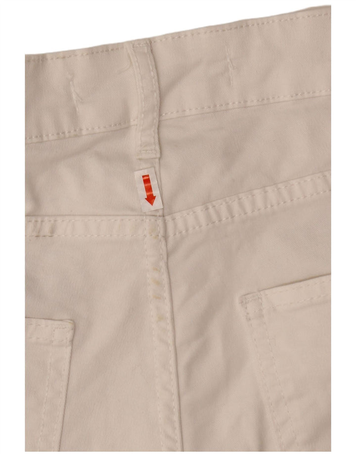 Blugi slim pentru bărbați Zara EU 42 Large W32 L32 Alb