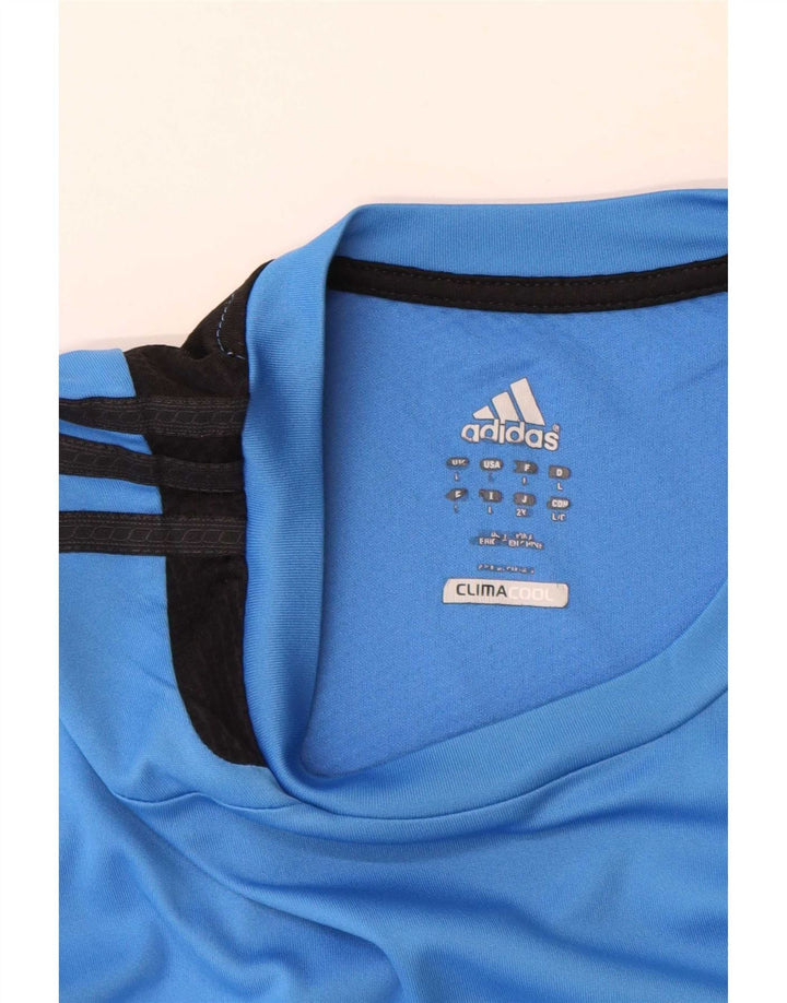 Vest Top Climacool Adidas pentru bărbați, mare, albastru, poliester