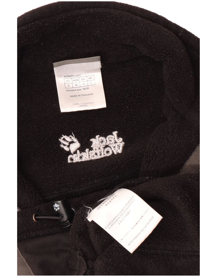 Jachetă fleece pentru femei JACK WOLFSKIN UK 10 Poliester negru mic