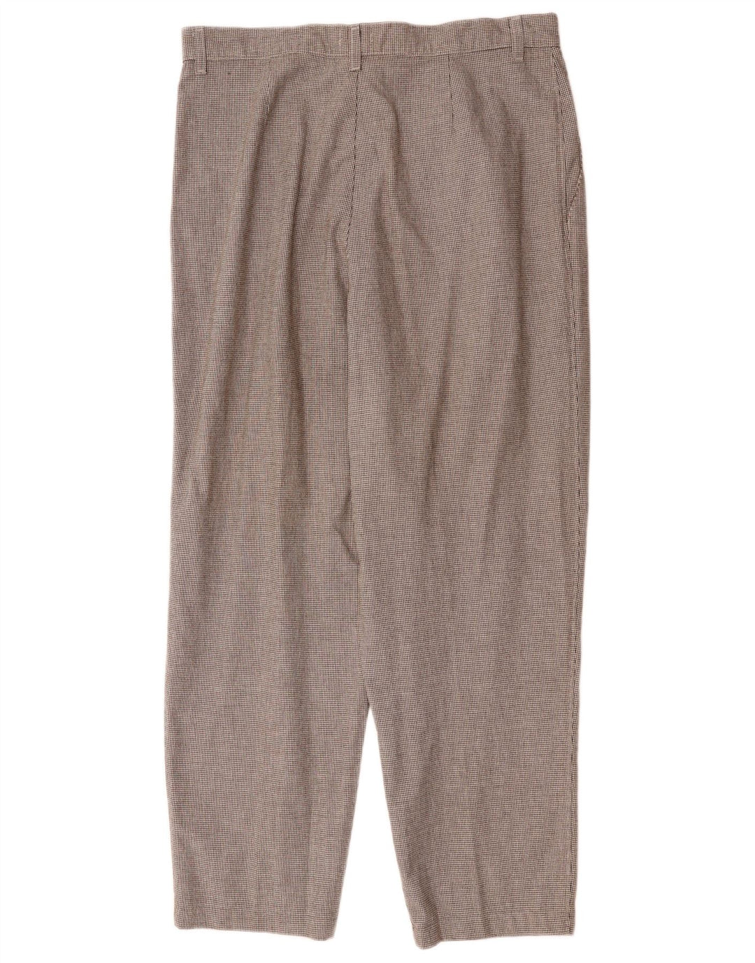 Pantaloni chino pentru femei LEE US 18 2XL W36 L28 maro Houndstooth