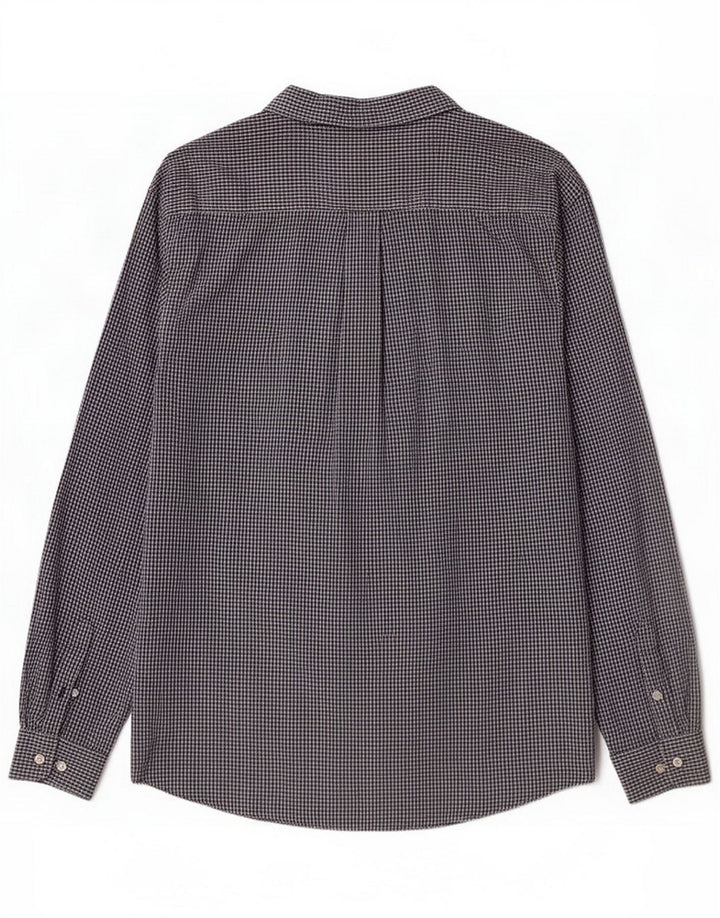 Izod Cămașă bărbați 2XL bleumarin, bumbac vichy