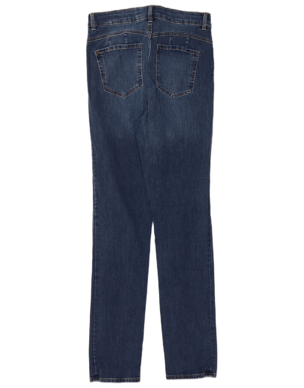 Marks & Spencer blugi slim pentru femei Lift UK 10 mic W28 L30 bumbac albastru