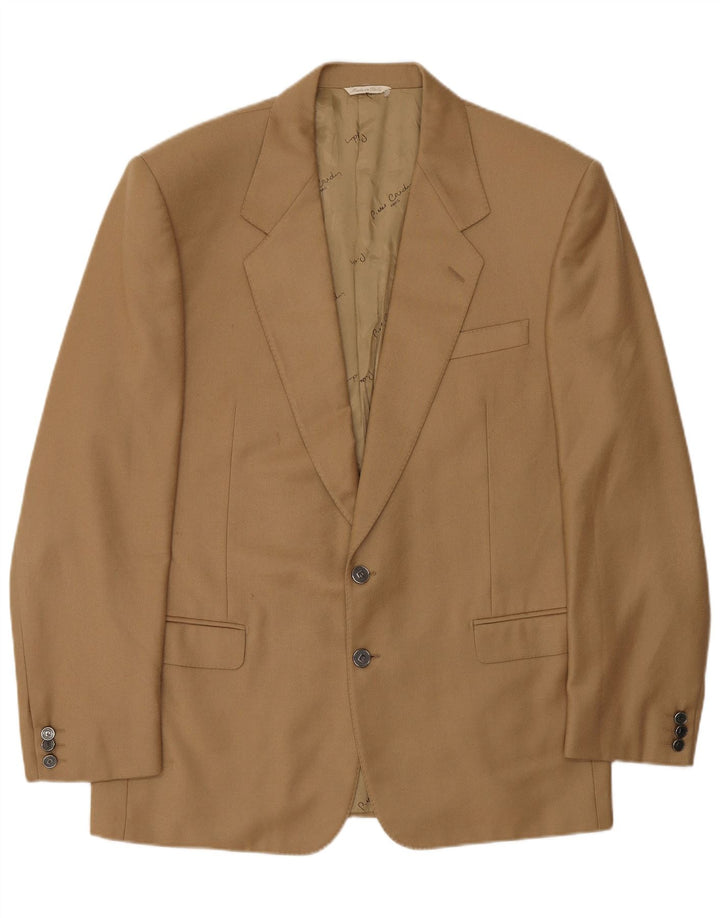 PIERRE CARDIN Jachetă pentru bărbați cu 2 nasturi, UK 40, mare, bej