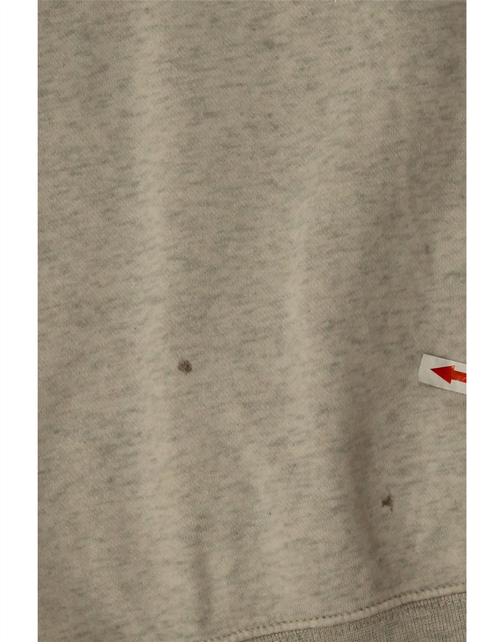 Pulover Nike Grafic pentru bărbați, bumbac, gri mediu