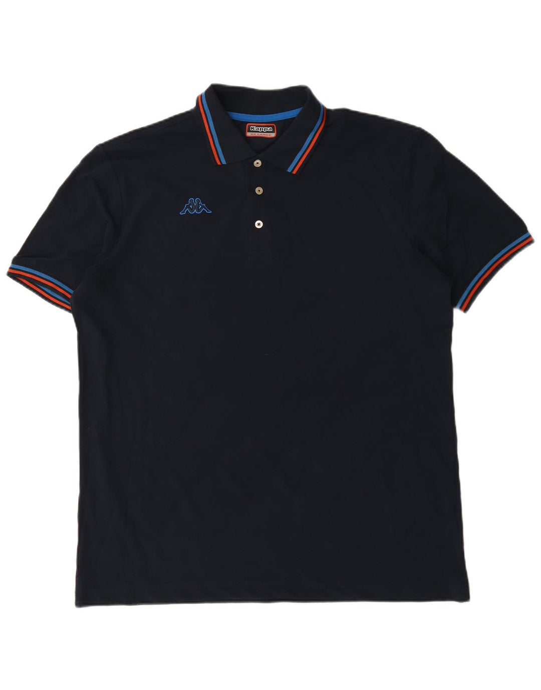 Cămașă polo pentru bărbați Kappa 2XL bumbac negru