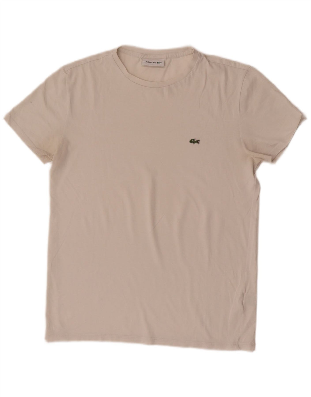 Lacoste Bărbați Tricou Top Mic Bumbac Alb