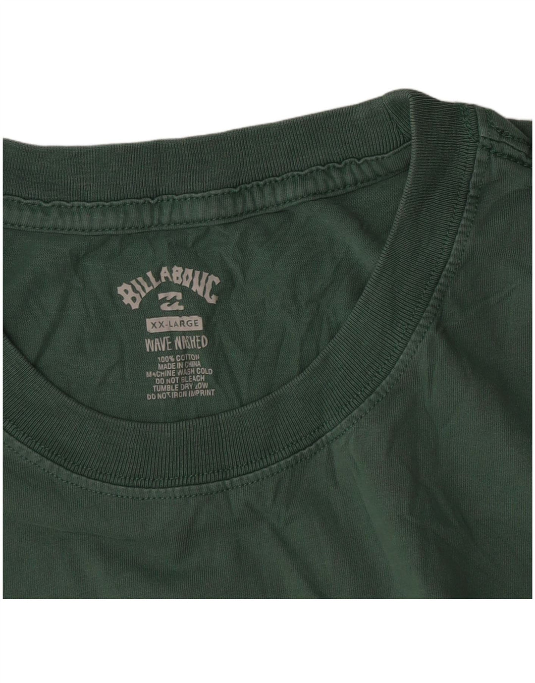 Tricou pentru bărbați Billabong Top 2XL bumbac verde